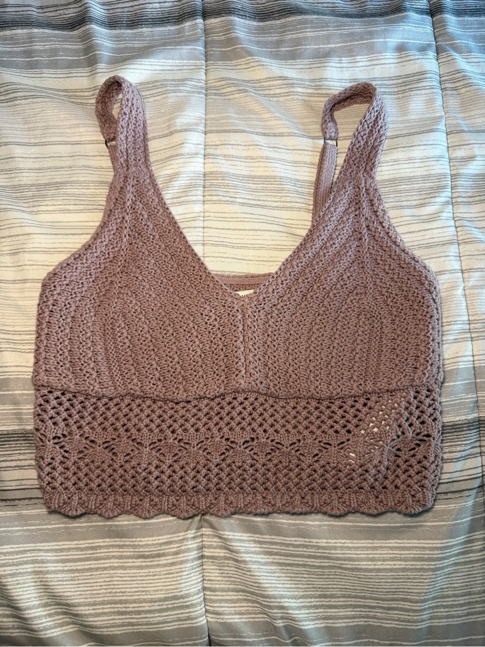 Hollister Crochet Bralette Top
